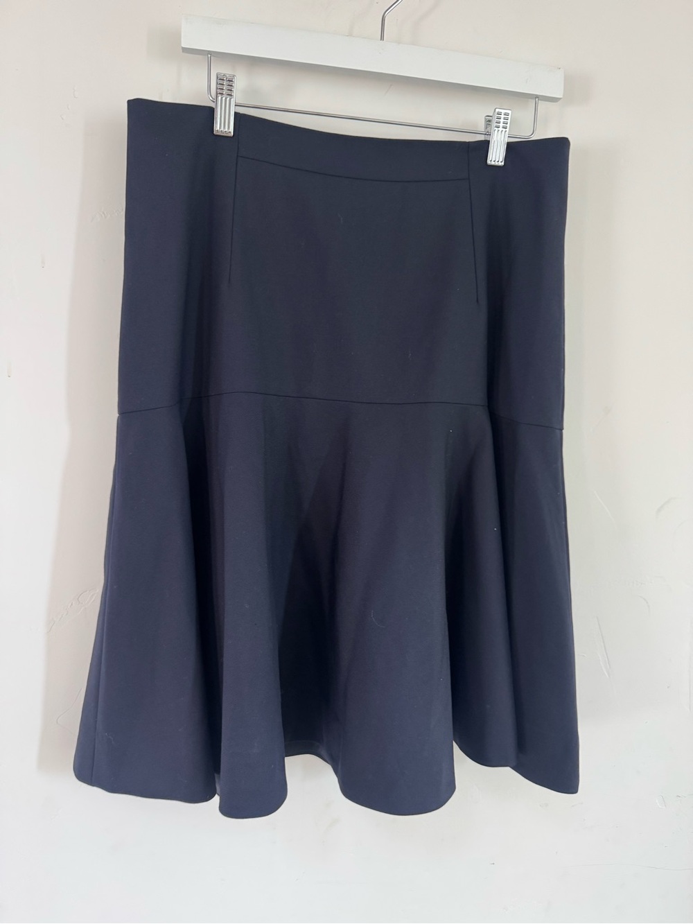 J. Crew wool Classic Black Flared Women's Skirt